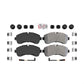 Semi-Metallic Disc Brake Pads NWF-ASD1699 For Sprinter 3500 Mercedes-Benz 2500 Freightliner Dodge W42 Workhorse Custom Chassis P32 1500 4500 3500XD