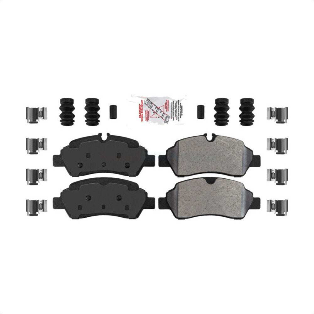 Rear Semi-Metallic Disc Brake Pads NWF-ASD1775 For 2015-2019 Ford Transit-250 Transit-350 Transit-150 HD
