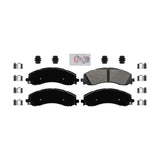 Front Semi-Metallic Disc Brake Pads NWF-ASD2223 For 2019-2022 Ram 2500 3500