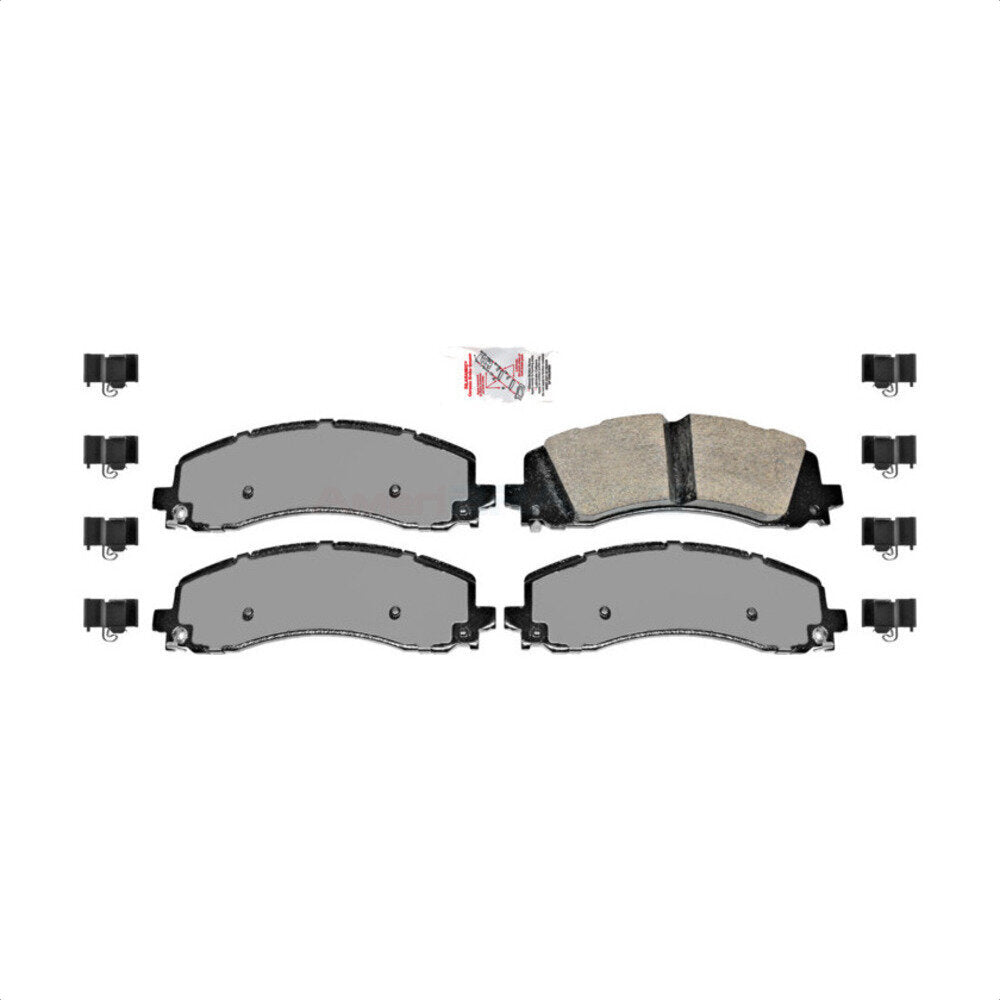 Rear Semi-Metallic Disc Brake Pads NWF-ASD2225 For 2019-2022 Ram 2500 3500
