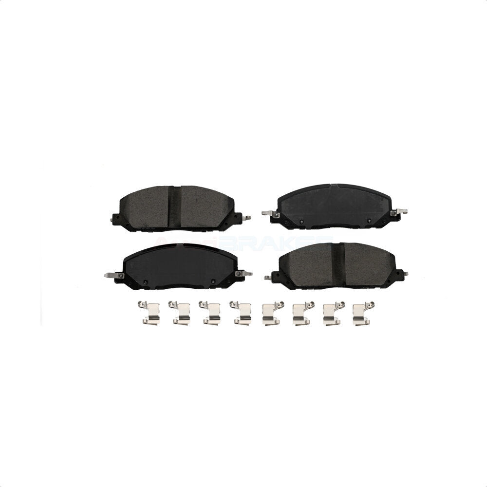 Front Semi-Metallic Disc Brake Pads NWF-ASD2229 For Ford Explorer Lincoln Aviator Police Interceptor Utility