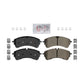Rear Semi-Metallic Disc Brake Pads NWF-ASD2280 For Ford Transit-250 Transit-350 Transit-150 HD