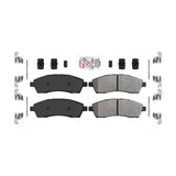 Rear Semi-Metallic Disc Brake Pads NWF-ASD757 For Ford F-250 Super Duty F-350 Excursion