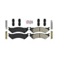 Rear Semi-Metallic Disc Brake Pads NWF-ASD802 For Ford E-350 Super Duty E-250 Econoline Club Wagon F-150 Heritage E-150