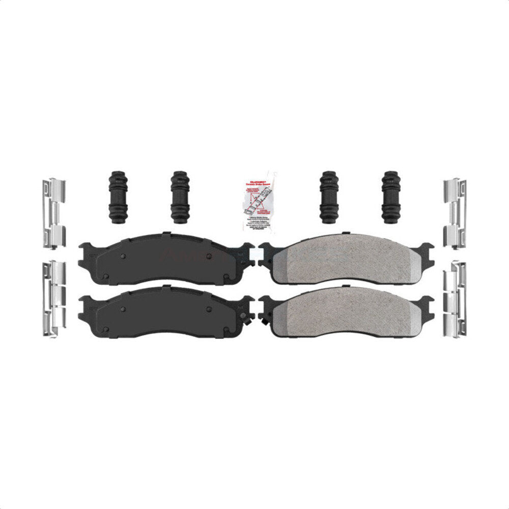 Front Semi-Metallic Disc Brake Pads NWF-ASD965 For Dodge Ram 2500 1500 3500