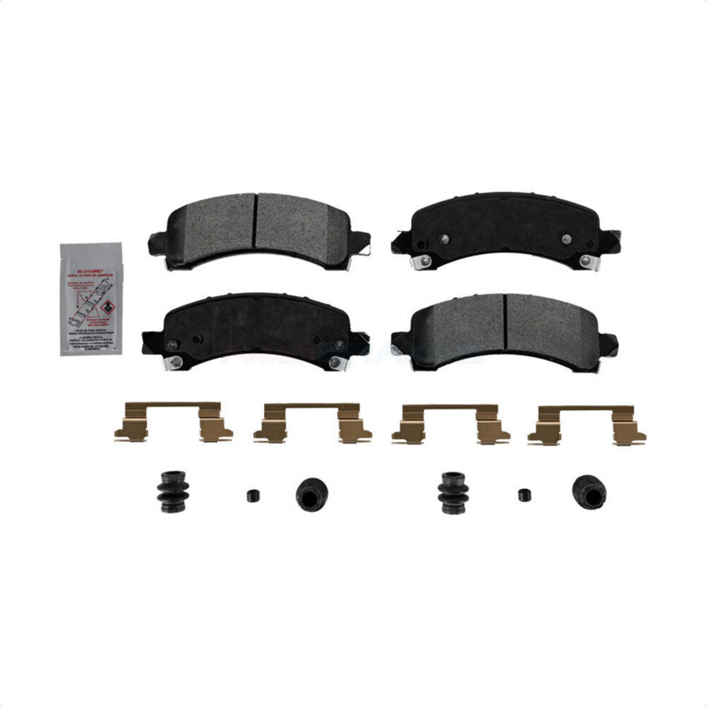 Rear Semi-Metallic Disc Brake Pads NWF-ASD974A For Chevrolet Tahoe GMC Suburban 1500 Avalanche Yukon XL Express Cadillac Escalade Savana