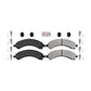 Rear Semi-Metallic Disc Brake Pads NWF-ASD989 For 2003-2008 Chevrolet Express 3500 GMC Savana With Dual Wheels