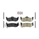 Rear Ceramic Disc Brake Pads NWF-PRC1041 For Jeep Nissan Grand Cherokee TITAN Armada Commander INFINITI QX56 Pathfinder