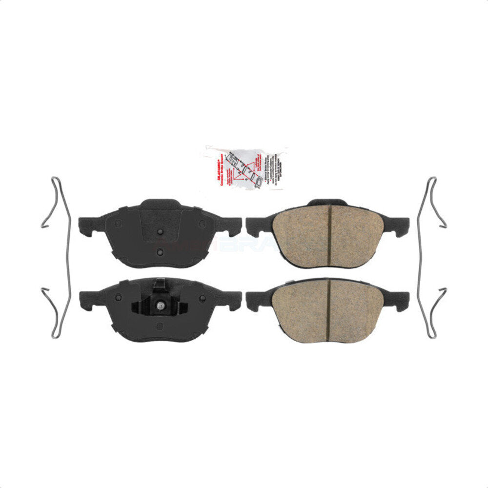 Front Ceramic Disc Brake Pads NWF-PRC1044 For Ford Escape Focus Mazda 3 Volvo 5 C-Max EcoSport S40 Transit Connect C70 C30 V50 Sport