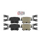 Rear Ceramic Disc Brake Pads NWF-PRC1057 For Dodge Charger Chrysler 300 Challenger Magnum Avenger
