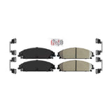 Front Ceramic Disc Brake Pads NWF-PRC1058A For Dodge Charger Chrysler 300 Challenger 200 Avenger Magnum Caliber