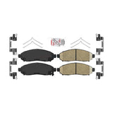 Front Ceramic Disc Brake Pads NWF-PRC1094 For Nissan Frontier Pathfinder Xterra NV200 LEAF Chevrolet City Express Suzuki Equator