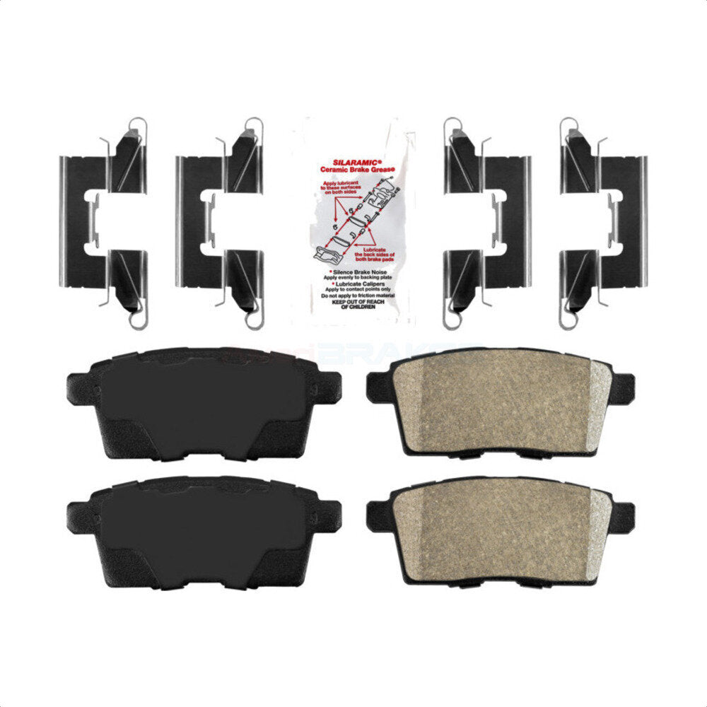 Rear Ceramic Disc Brake Pads NWF-PRC1259 For Ford Edge Mazda CX-9 CX-7 Lincoln MKX