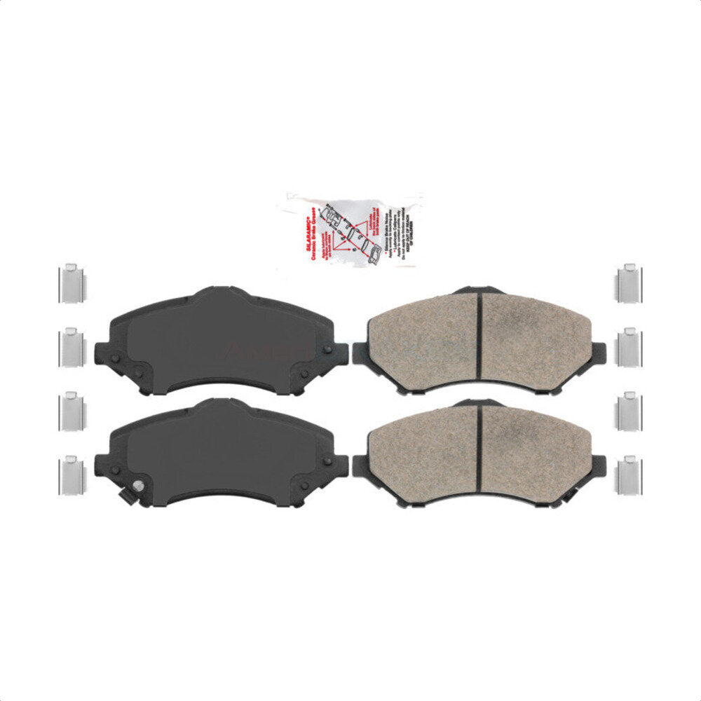 Front Ceramic Disc Brake Pads NWF-PRC1273 For Jeep Wrangler Dodge Grand Caravan Chrysler Town & Country Journey Liberty Nitro JK Volkswagen Routan Ram C/V