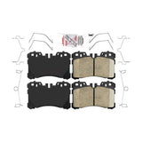 Front Ceramic Disc Brake Pads NWF-PRC1282 For Lexus LS460 LS500 LS600h LS500h