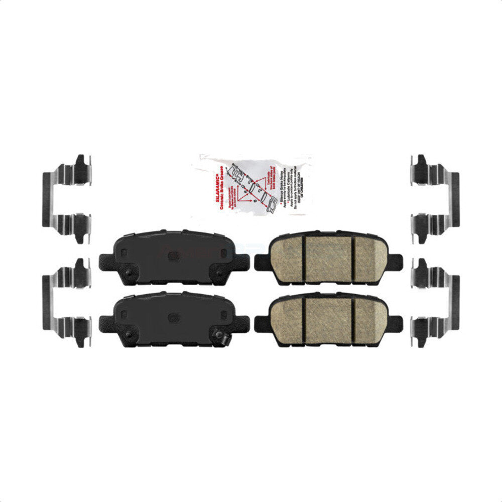 Rear Ceramic Disc Brake Pads NWF-PRC1415 For Nissan Murano Pathfinder Quest INFINITI JX35 Suzuki Grand Vitara