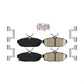 Rear Ceramic Disc Brake Pads NWF-PRC1562 For Ford Mustang