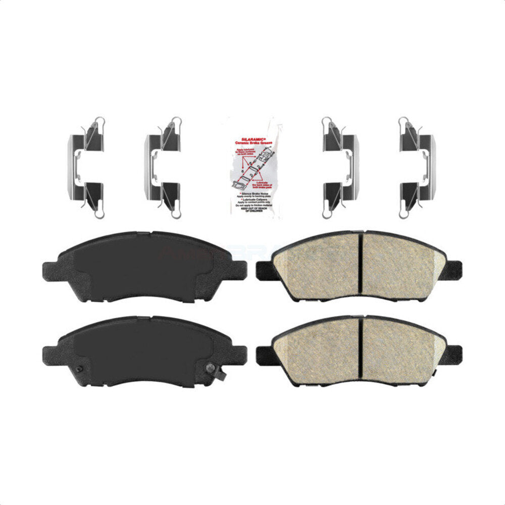 Front Ceramic Disc Brake Pads NWF-PRC1592 For Nissan Versa Note Micra