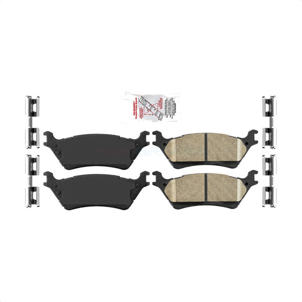 Rear Ceramic Disc Brake Pads NWF-PRC1602 For Ford F-150