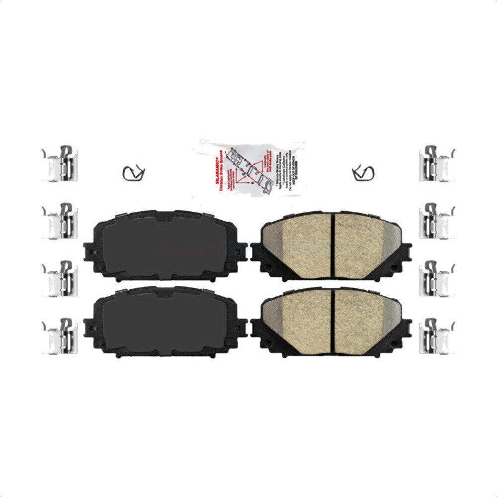 Front Ceramic Disc Brake Pads NWF-PRC1628 For Toyota Yaris