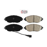 Front Ceramic Disc Brake Pads NWF-PRC1633 For Volkswagen Jetta GTI CC Golf R Audi S3 Arteon A3 Quattro