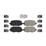 Rear Ceramic Disc Brake Pads NWF-PRC1734 For Jeep Cherokee Chrysler 200