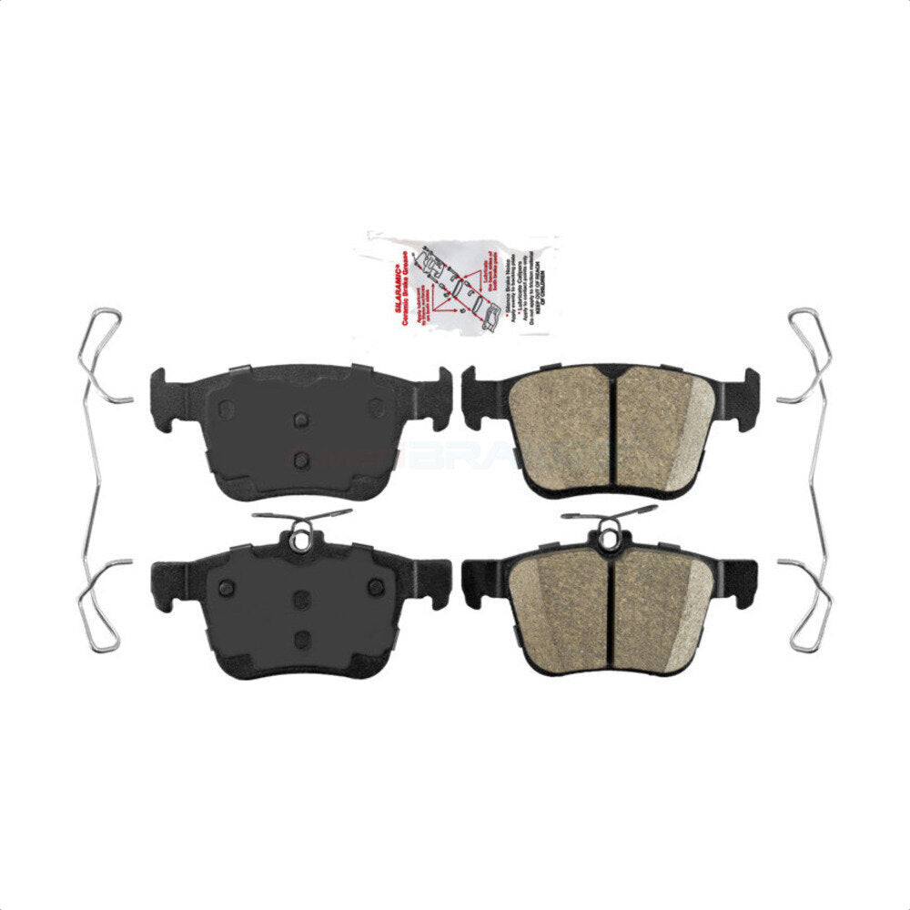 Rear Ceramic Disc Brake Pads NWF-PRC1761 For Volkswagen Tiguan Atlas Jetta Audi A3 Quattro Golf R e-Golf S3 Q3 Sportback e-tron TT Arteon TTS Taos Cross Sport