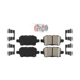 Rear Ceramic Disc Brake Pads NWF-PRC1857 For Chevrolet Cruze Equinox Malibu Volt Bolt EV GMC Terrain Buick Regal TourX Sportback EUV