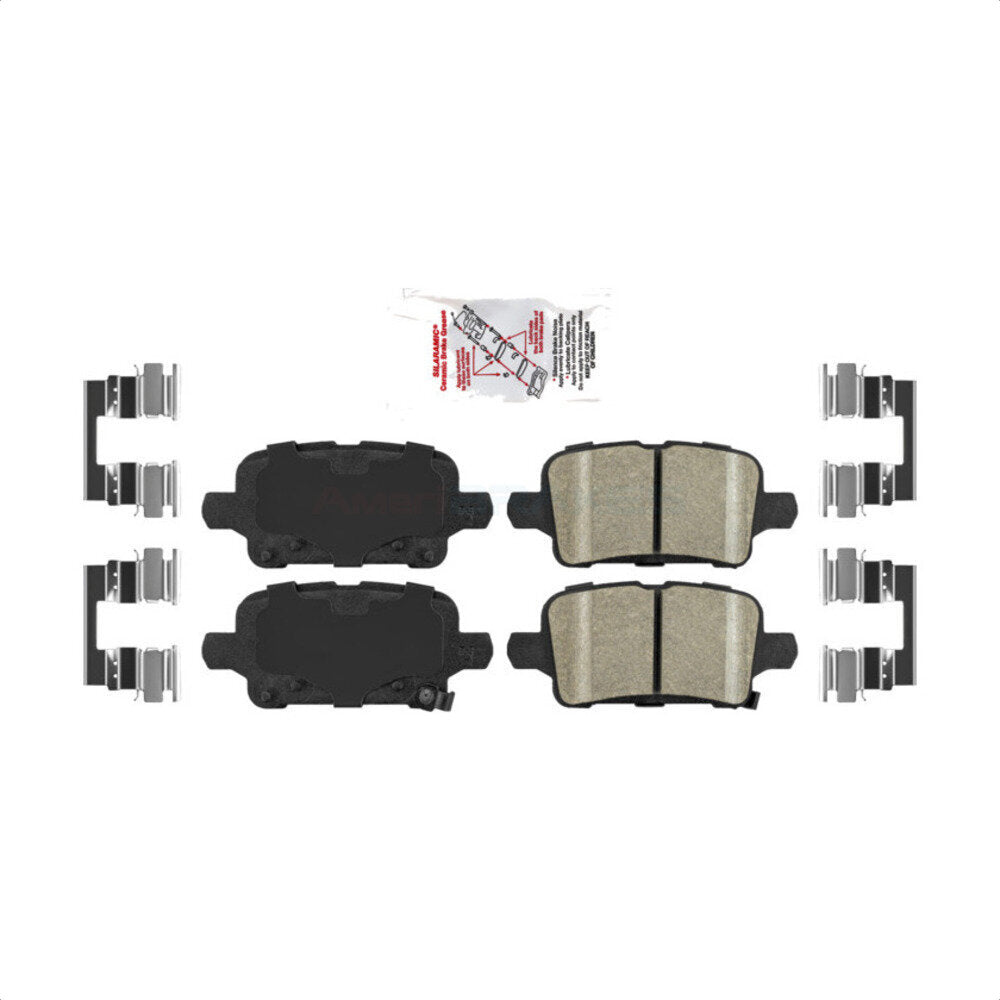 Rear Ceramic Disc Brake Pads NWF-PRC1915 For Chevrolet Equinox Malibu GMC Terrain Buick LaCrosse