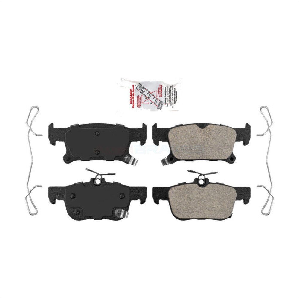 Rear Ceramic Disc Brake Pads NWF-PRC1923 For Buick Envision