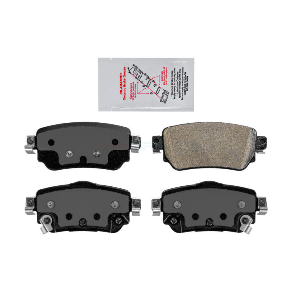 Rear Ceramic Disc Brake Pads NWF-PRC1965 For Nissan Rogue Sport LEAF Qashqai With Electric Parking