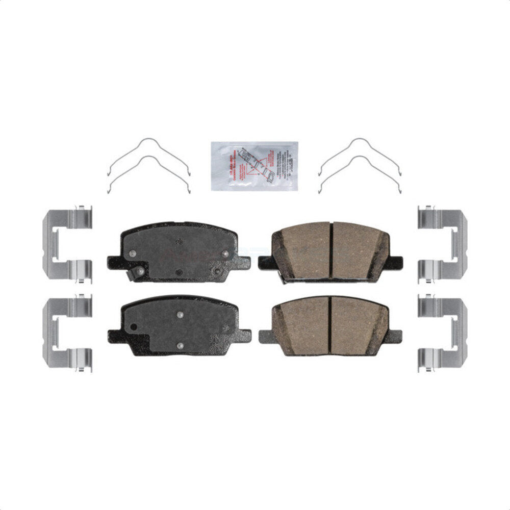 Front Ceramic Disc Brake Pads NWF-PRC2019 For 2018-2022 Chevrolet Trax Buick Encore