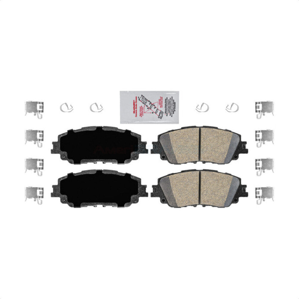 Front Ceramic Disc Brake Pads NWF-PRC2076 For Toyota Camry RAV4 Lexus C-HR ES350 Avalon ES300h UX250h UX200 ES250 Venza Corolla Cross