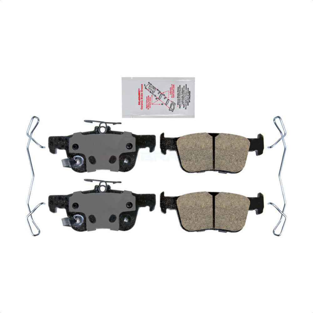 Rear Ceramic Disc Brake Pads NWF-PRC2102 For Honda Accord Insight Civic Acura TLX