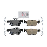 Rear Ceramic Disc Brake Pads NWF-PRC2102 For Honda Accord Insight Civic Acura TLX