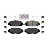 Front Ceramic Disc Brake Pads NWF-PRC2176 For Toyota Corolla Prius Prime