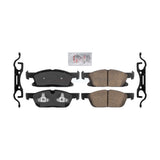 Front Ceramic Disc Brake Pads NWF-PRC2180 For Ford Edge Lincoln Nautilus