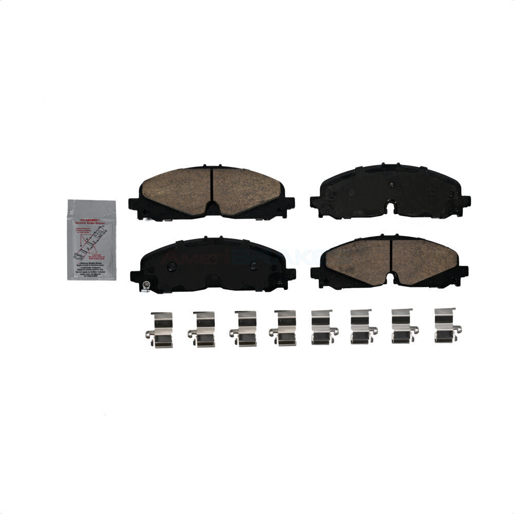 Front Ceramic Disc Brake Pads NWF-PRC2371 For Chevrolet Traverse GMC Buick Cadillac XT5 XT6 Blazer Acadia Canyon Enclave Colorado