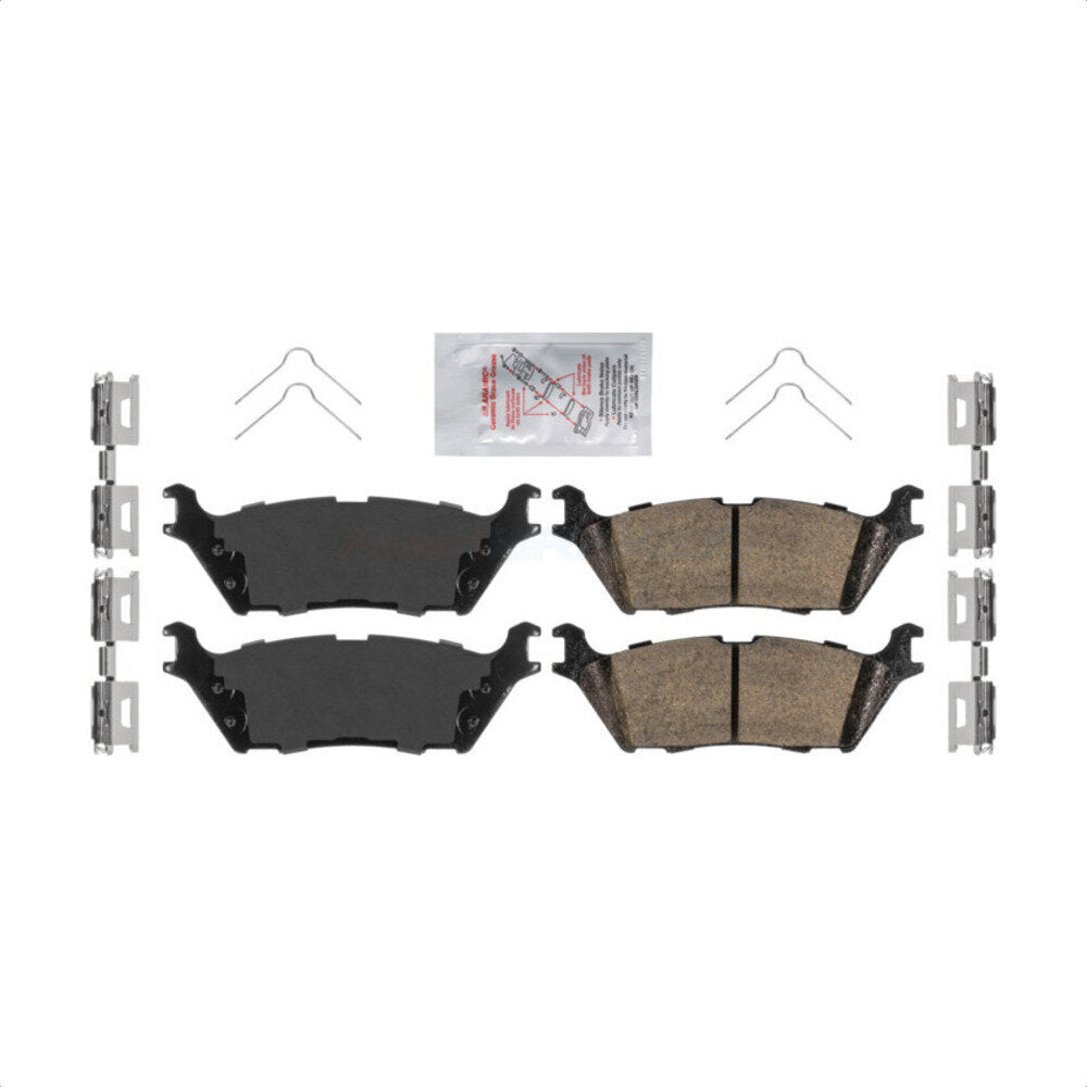 Rear Ceramic Disc Brake Pads NWF-PRC2383 For Ford F-150 Expedition