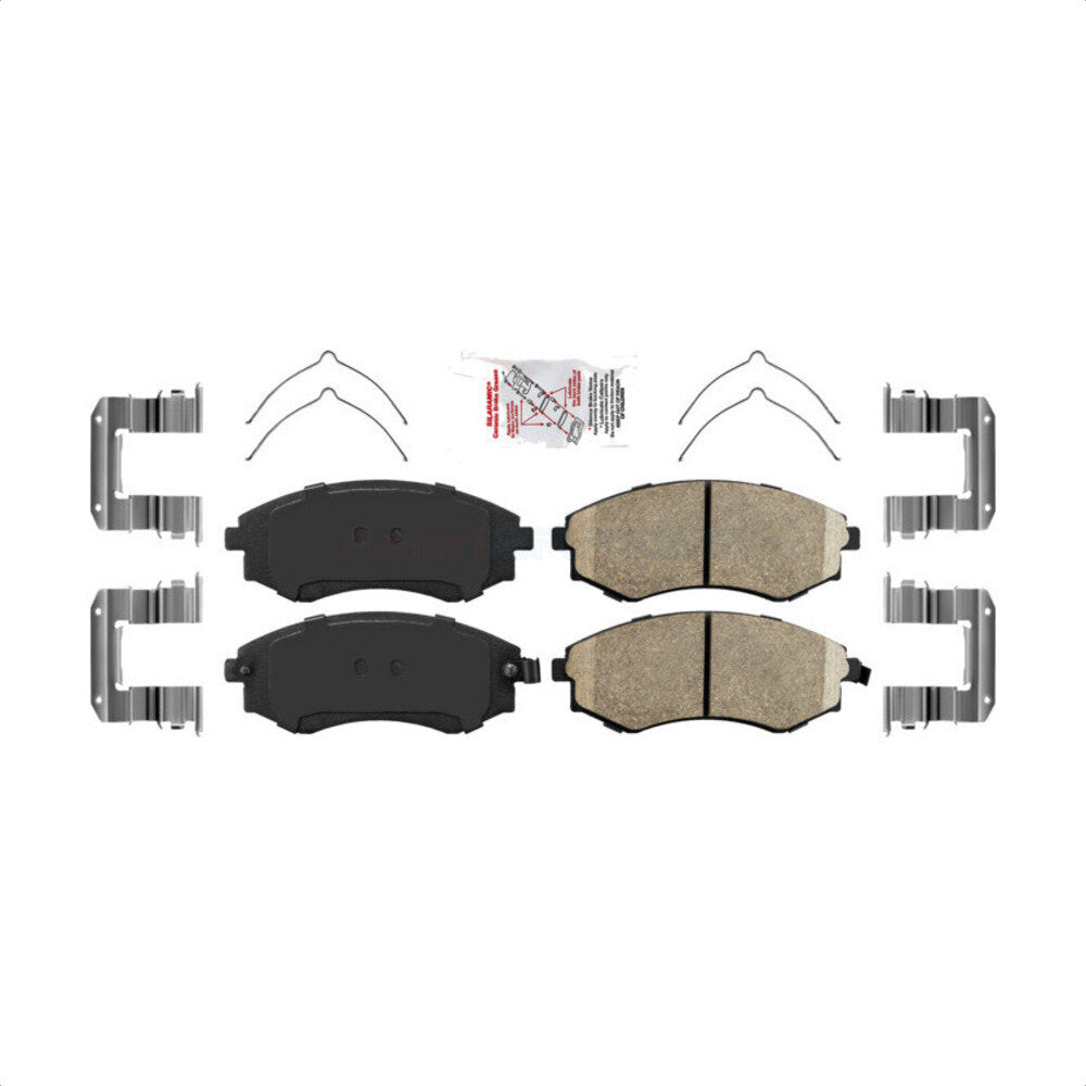 Front Ceramic Disc Brake Pads NWF-PRC700 For Nissan Hyundai Sentra Elantra Sonata 240SX Kia Optima Tiburon INFINITI G20 Stanza Axxess Magentis