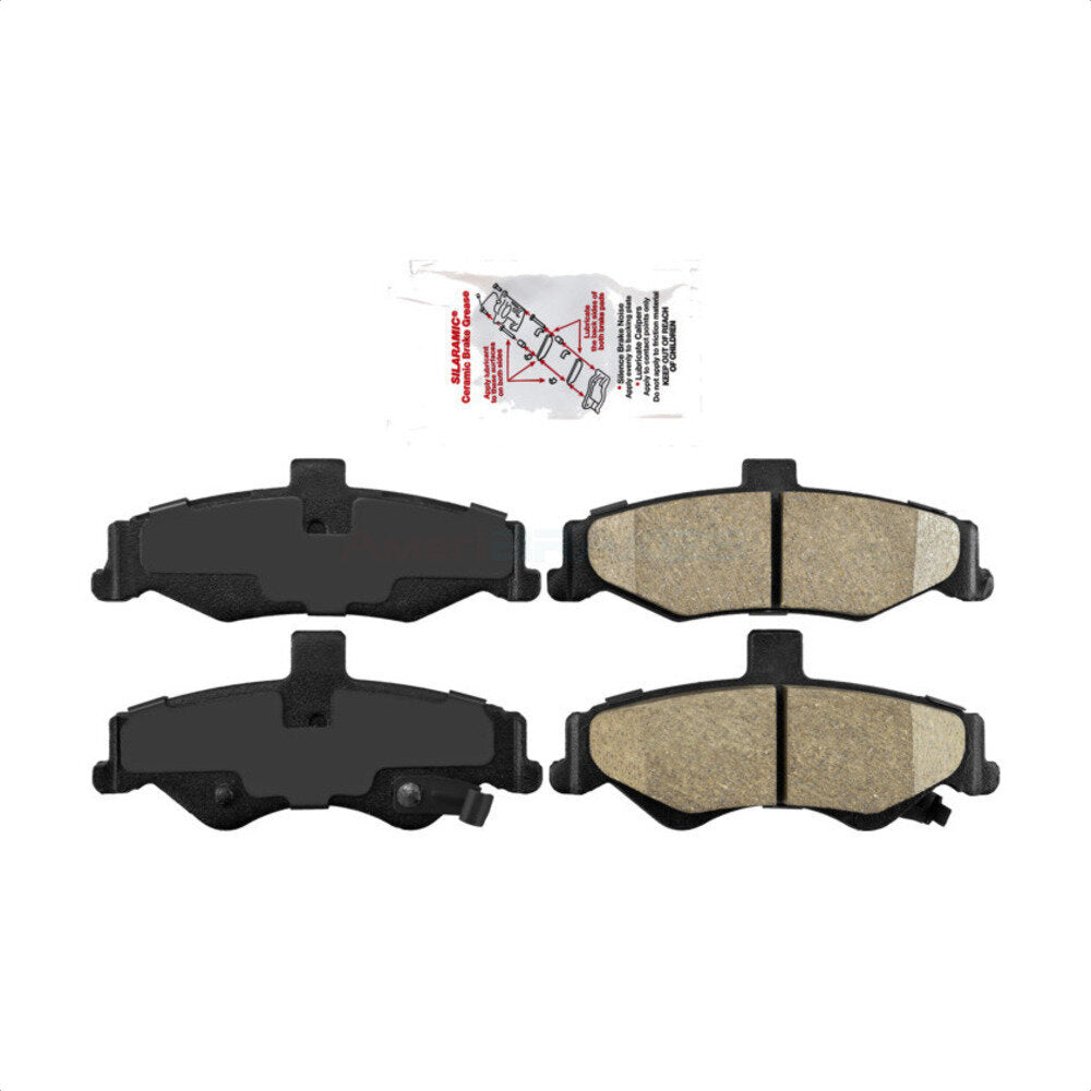 Rear Ceramic Disc Brake Pads NWF-PRC750 For Chevrolet Camaro Pontiac Firebird Avanti II