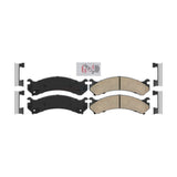 Ceramic Disc Brake Pads NWF-PRC784 For Chevrolet Silverado 2500 HD GMC Express 3500 Cadillac Sierra DeVille DTS Savana Hummer H2 Classic 1500 Suburban Yukon XL Avalanche 4500