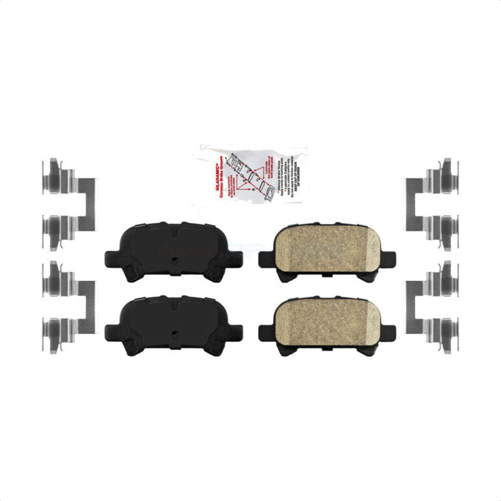 Rear Ceramic Disc Brake Pads NWF-PRC828 For Toyota Camry Avalon Solara