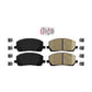 Front Ceramic Disc Brake Pads NWF-PRC884 For Toyota Highlander