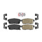 Rear Ceramic Disc Brake Pads NWF-PRC900 For Nissan Sentra Maxima INFINITI Mazda RX-8 I35 I30 G20
