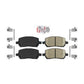 Front Ceramic Disc Brake Pads NWF-PRC956 For Chevrolet Cobalt Saturn Ion Pontiac G5 Pursuit