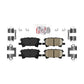 Rear Ceramic Disc Brake Pads NWF-PRC996 For Lexus Toyota Highlander RX350 RX330 RX400h