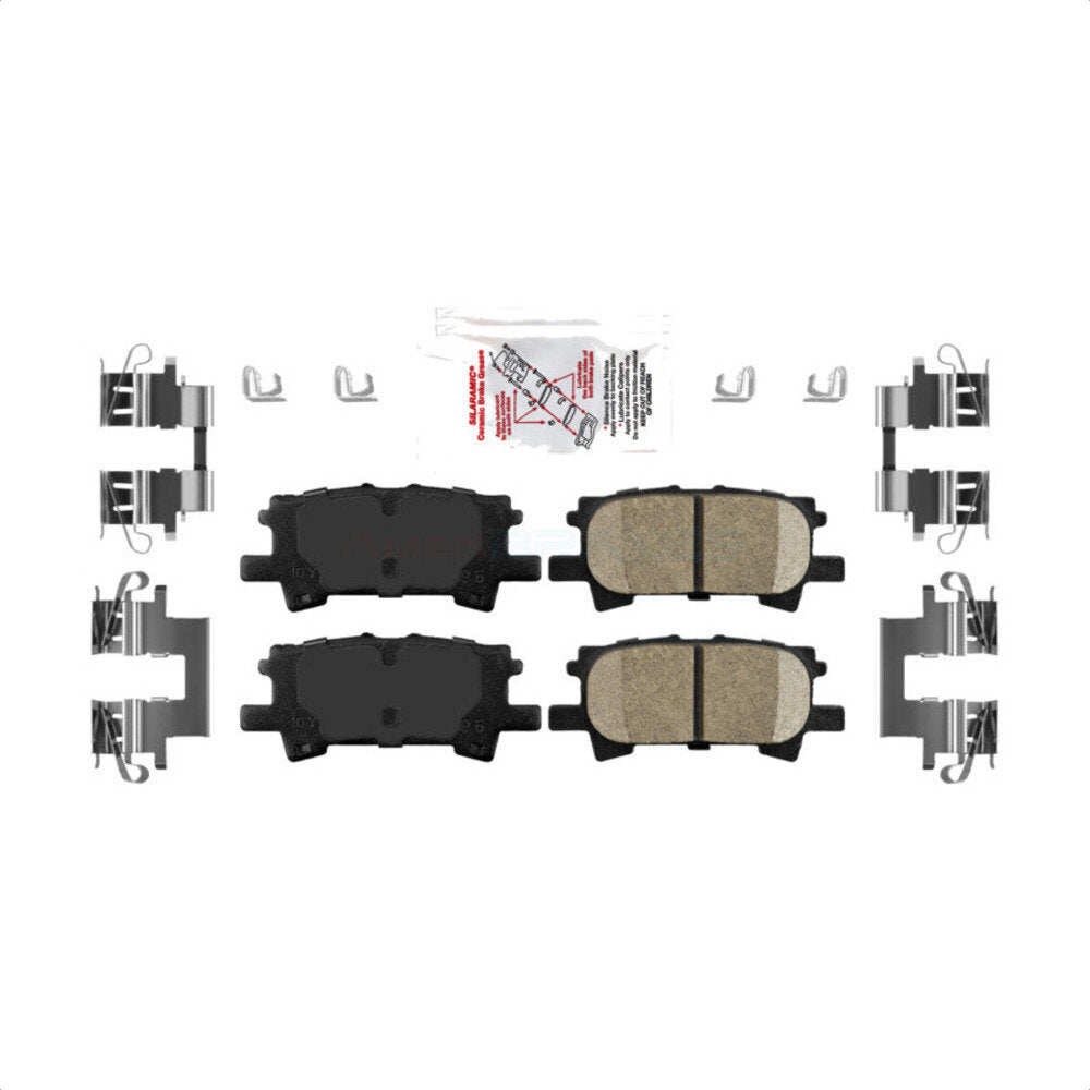Rear Ceramic Disc Brake Pads NWF-PRC996 For Lexus Toyota Highlander RX350 RX330 RX400h