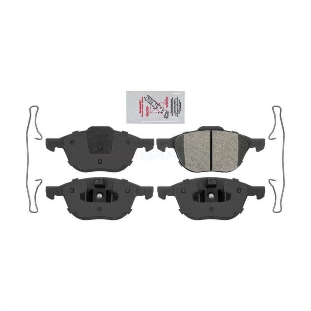 Front Semi-Metallic Disc Brake Pads NWF-PRM1044 For Ford Escape Focus Mazda 3 Volvo 5 C-Max EcoSport S40 Transit Connect C70 C30 V50 Sport