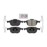 Front Semi-Metallic Disc Brake Pads NWF-PRM1044 For Ford Escape Focus Mazda 3 Volvo 5 C-Max EcoSport S40 Transit Connect C70 C30 V50 Sport
